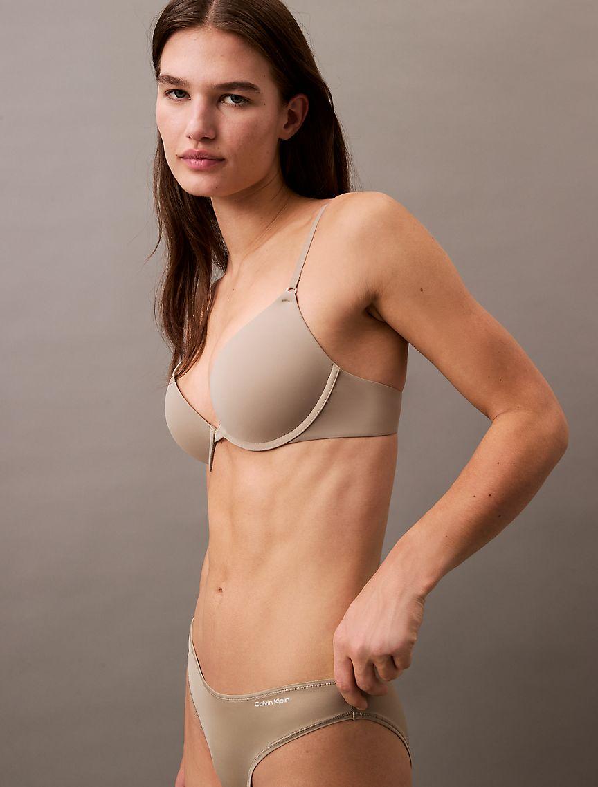 Calvin Klein Minimalist Micro Push-Up Plunge Bra Product Image