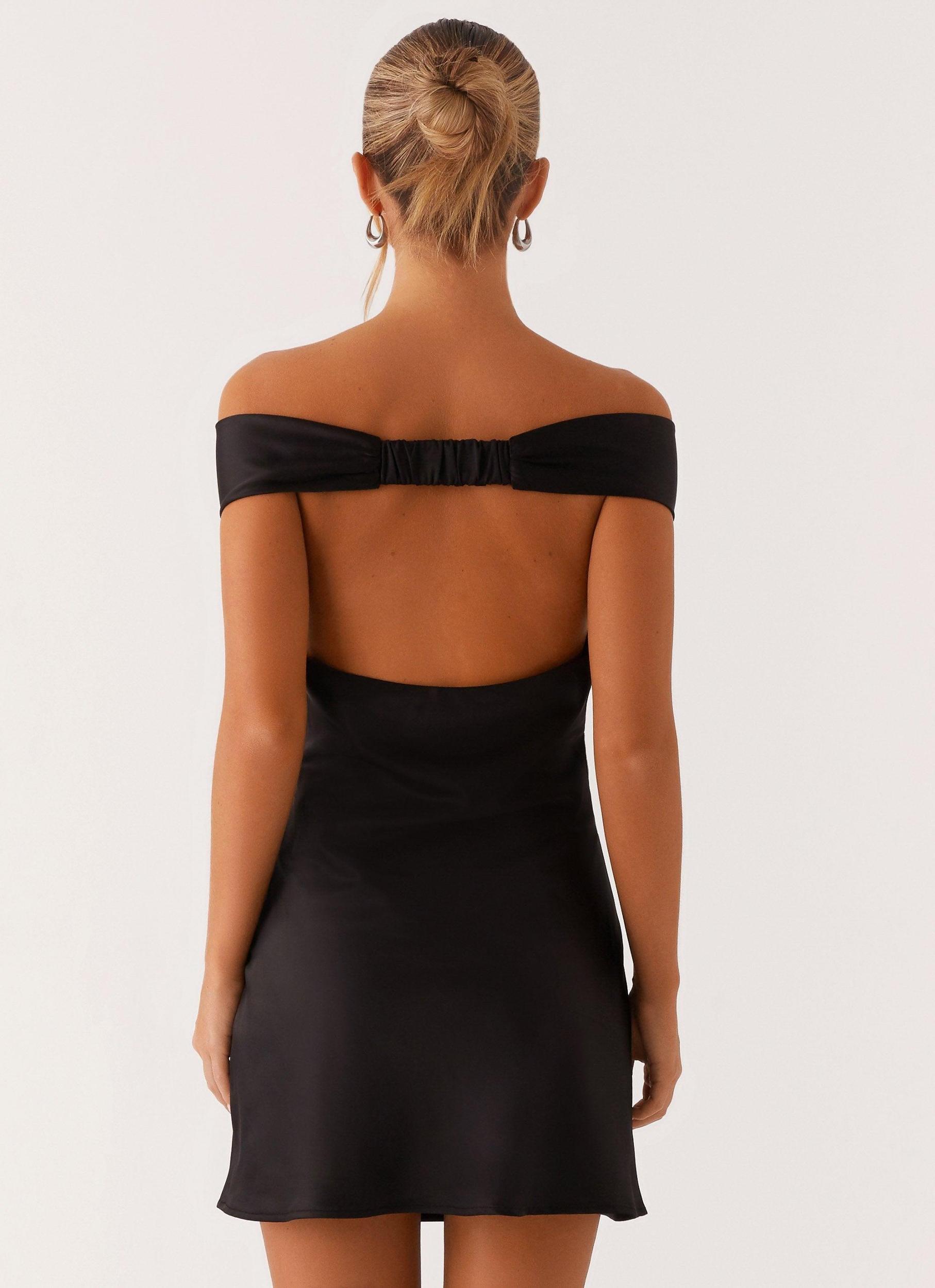 Jenner Mini Dress - Black Product Image