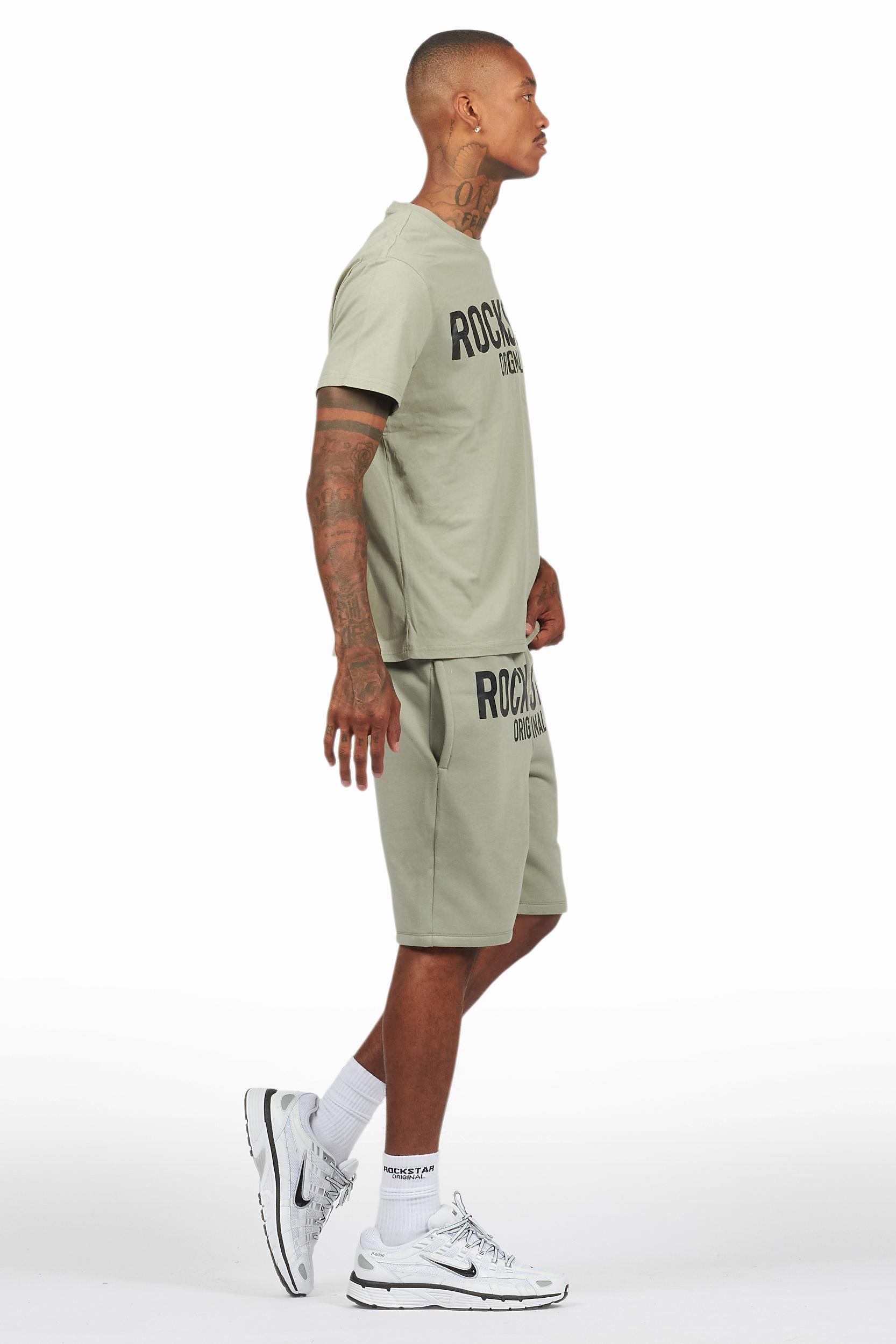 Sana Grey Short Set Male Product Image