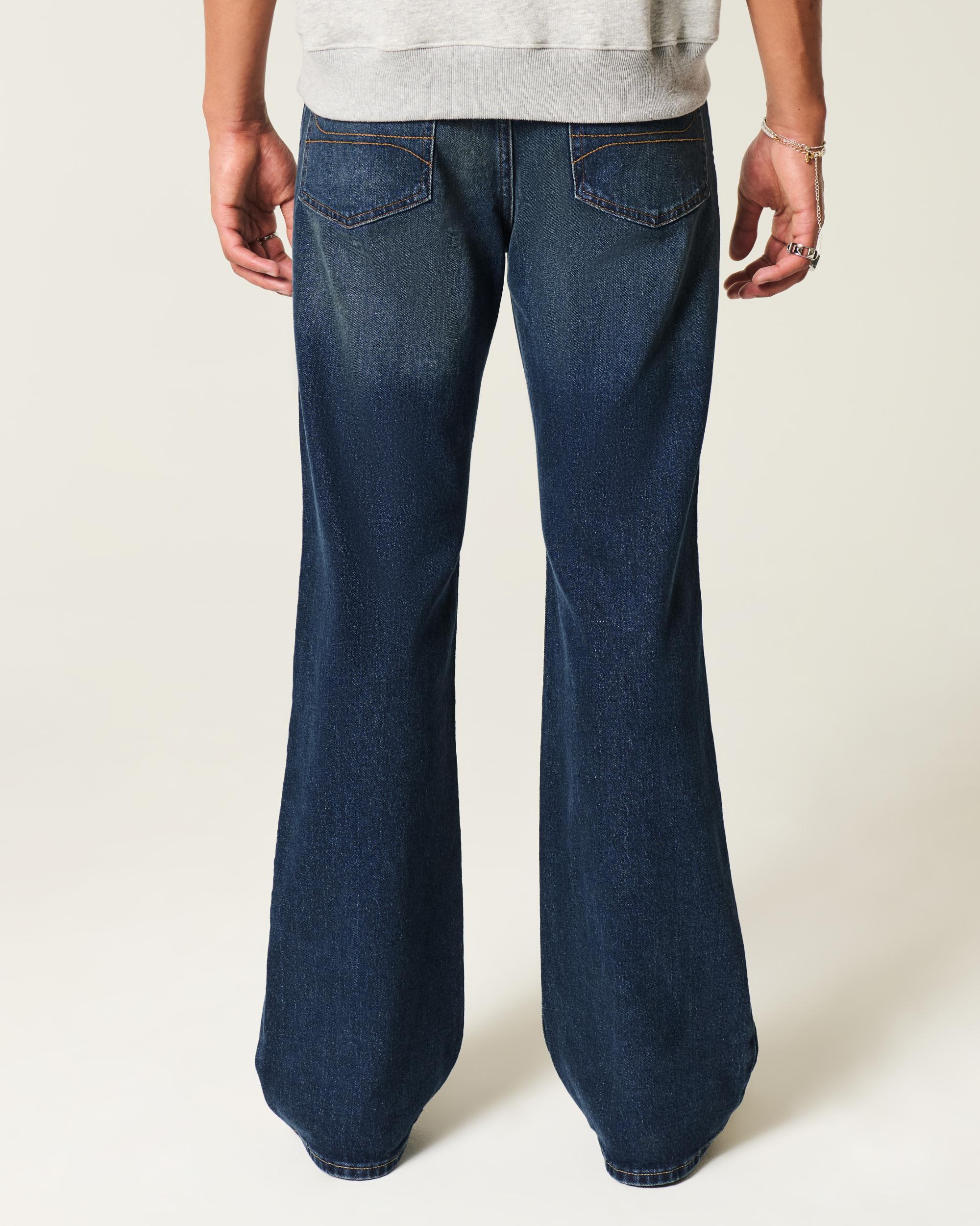 Dark Wash Relaxed Boot Jeans Product Image