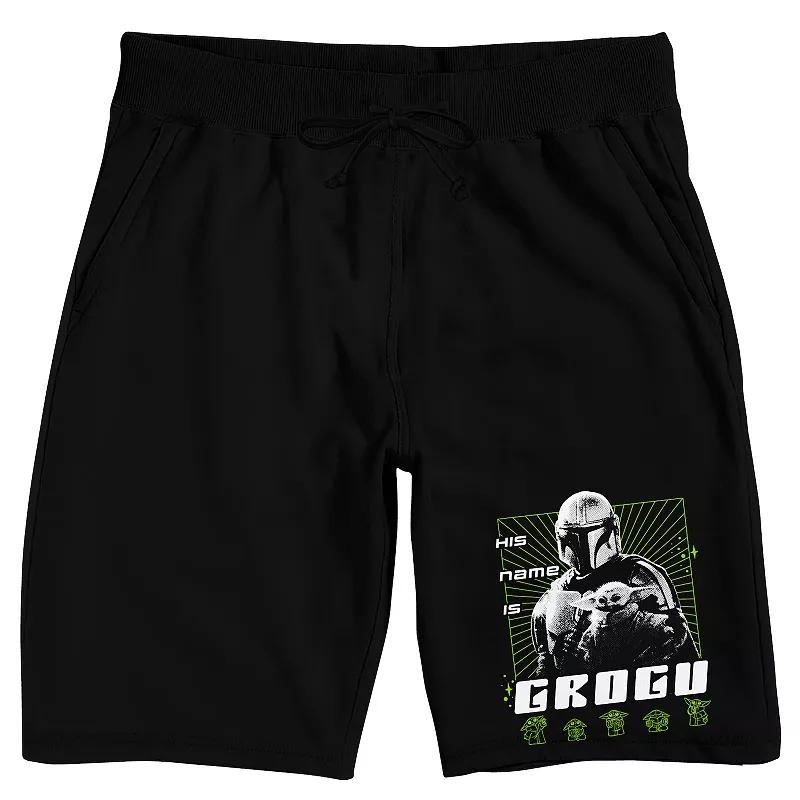 Mens The Mandalorian Din Sleep Shorts Product Image