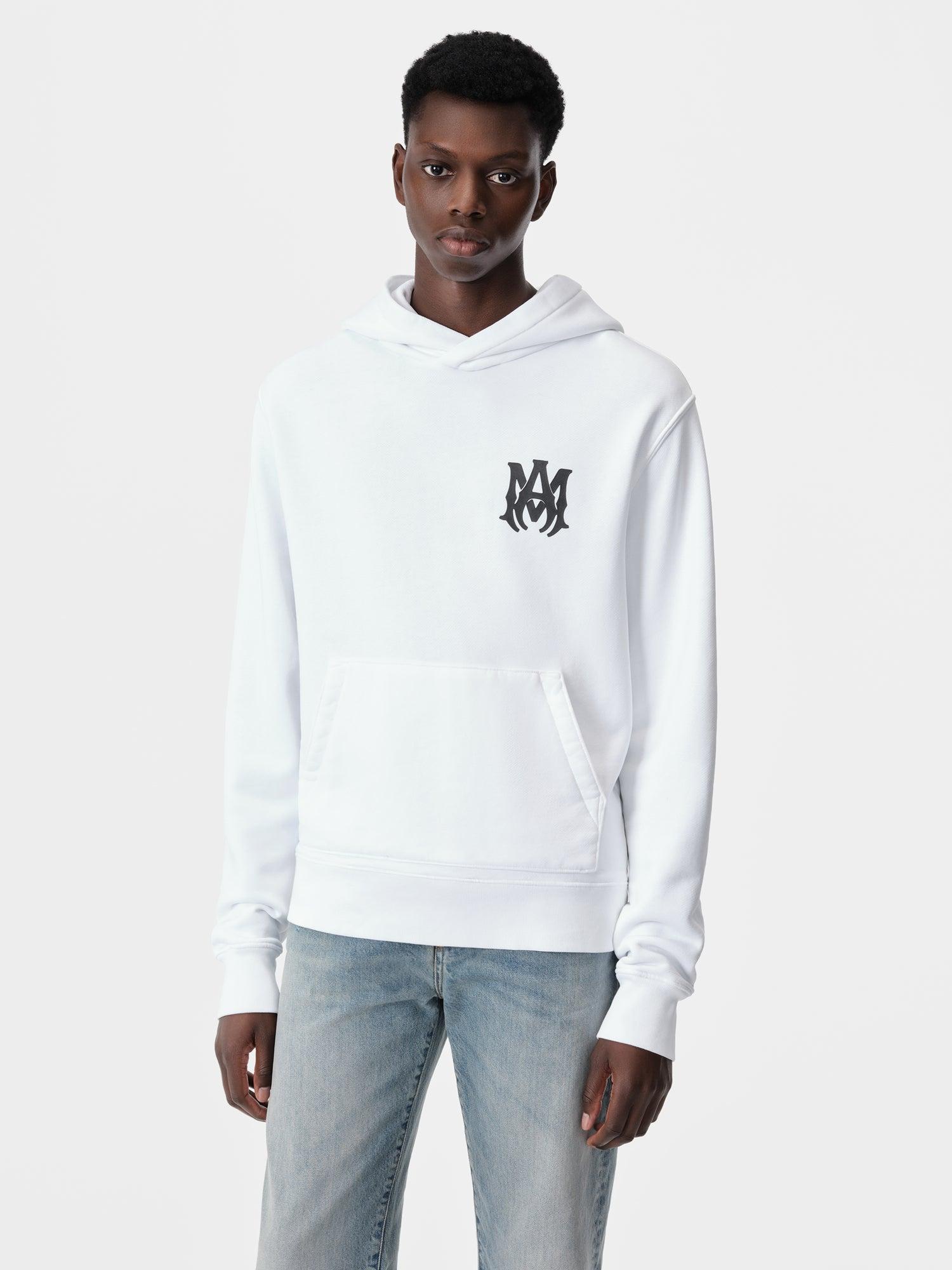 MA CORE LOGO HOODIE - White Product Image