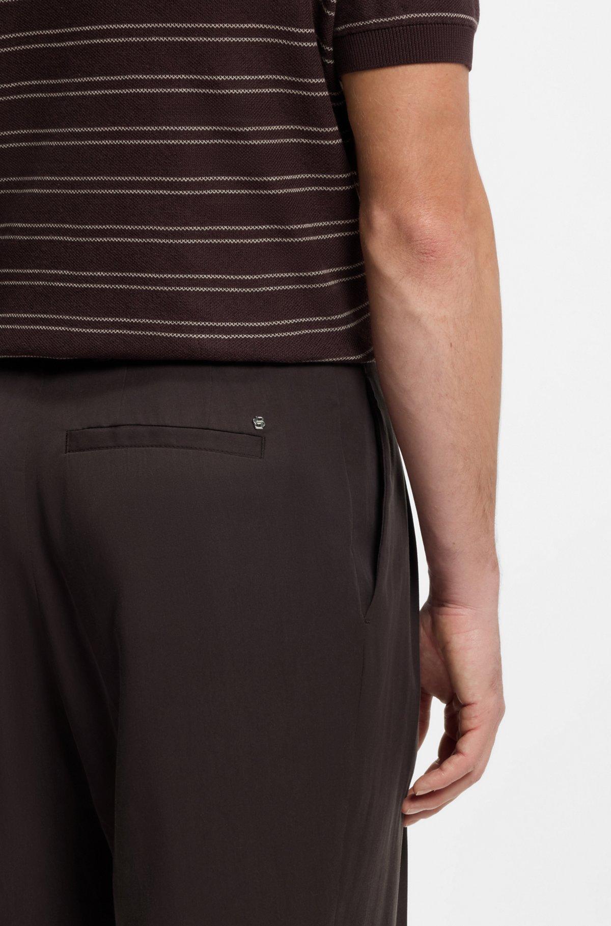 Oversized-fit trousers in twill Product Image