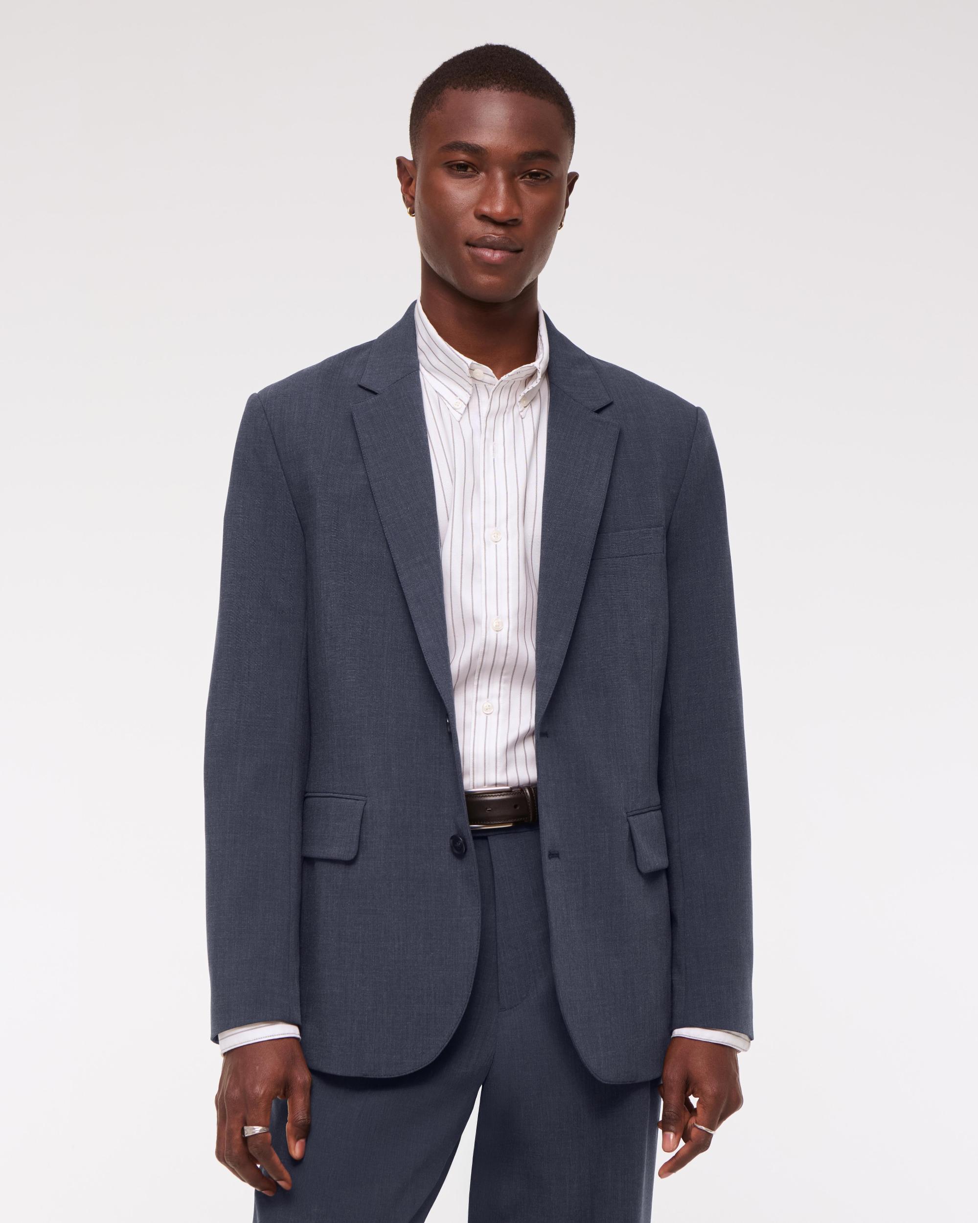 The A&F Collins Slim Blazer Product Image