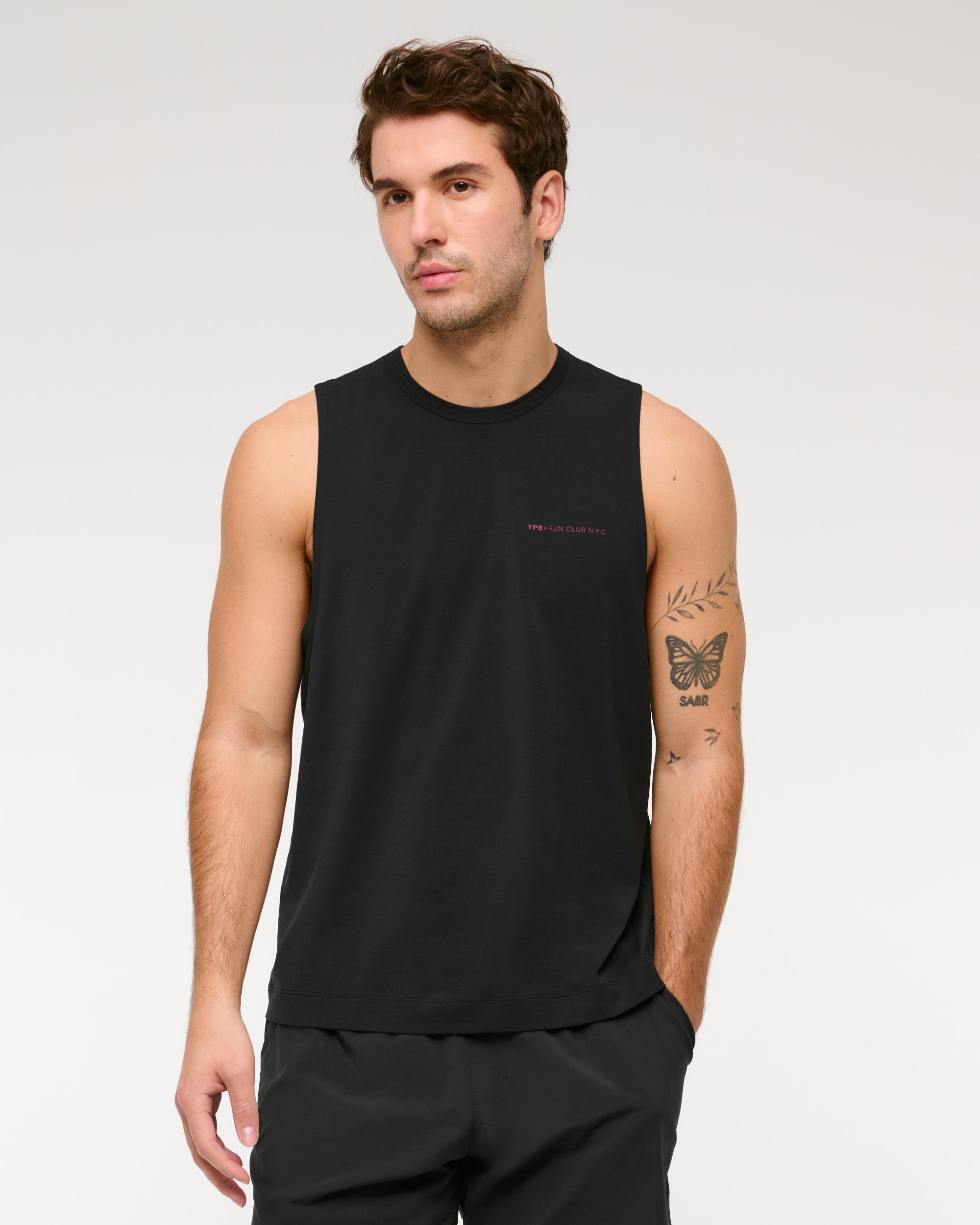 YPB Active Cotton-Blend Graphic Tank Product Image