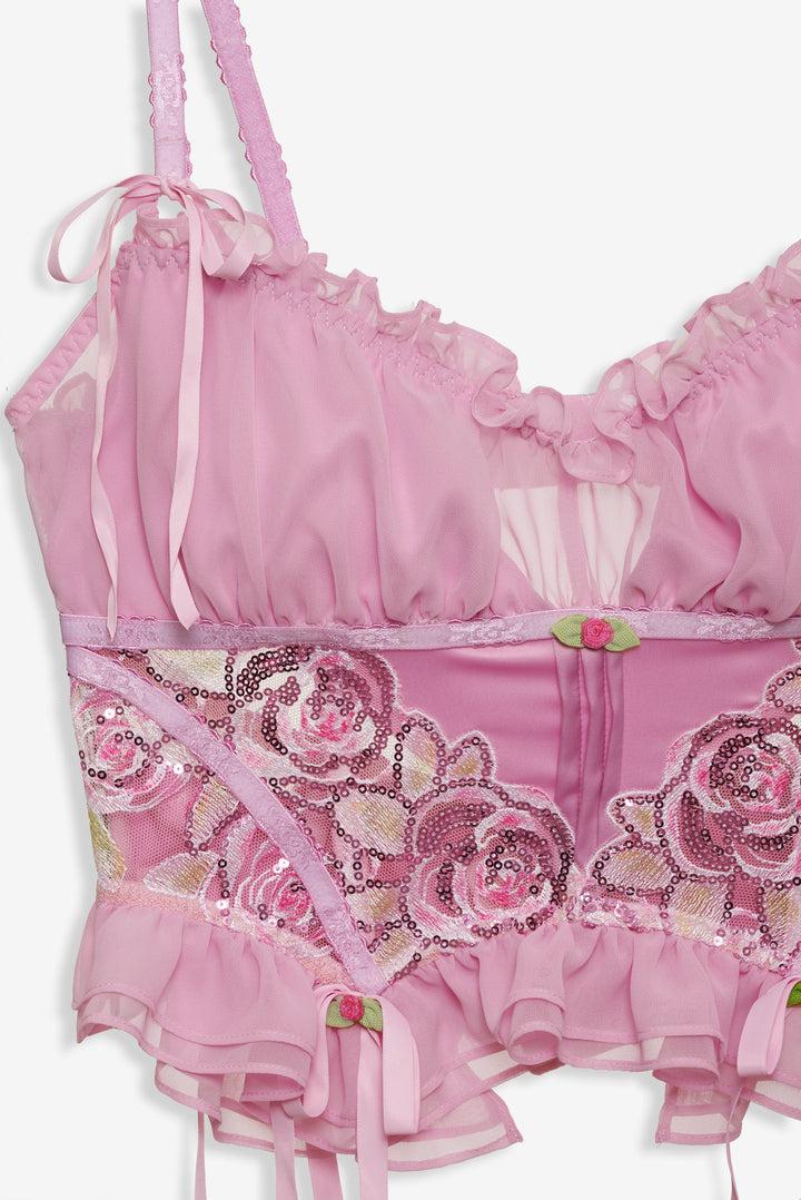 Doreen Bustier — Pink Product Image