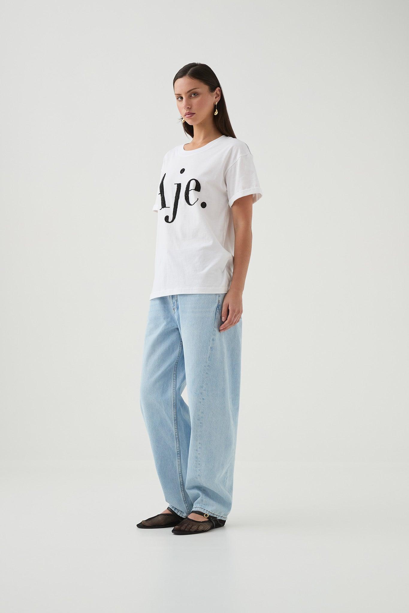 Beyond Embellished Logo Tee Product Image