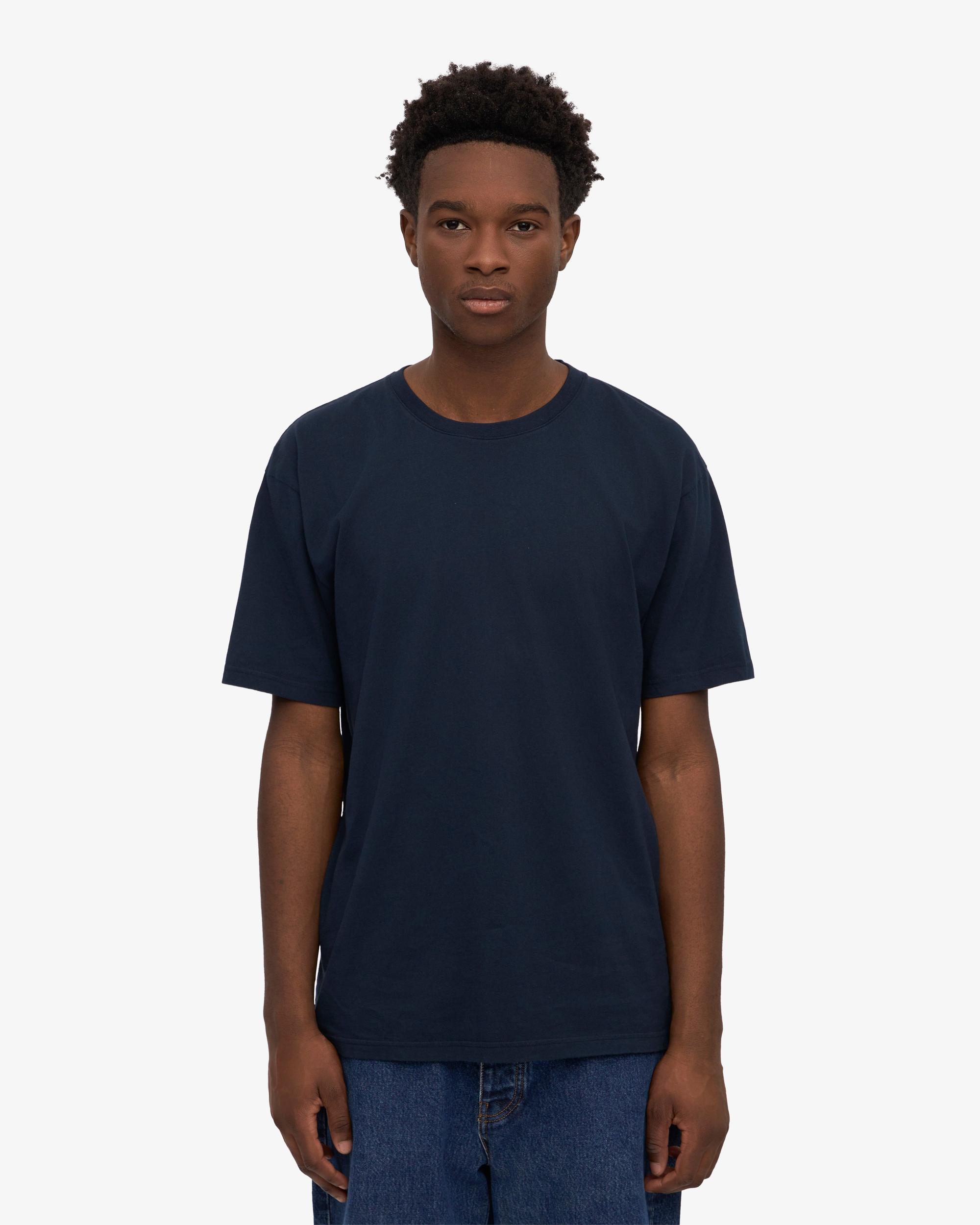Classic Organic Tee - Navy Blue Product Image