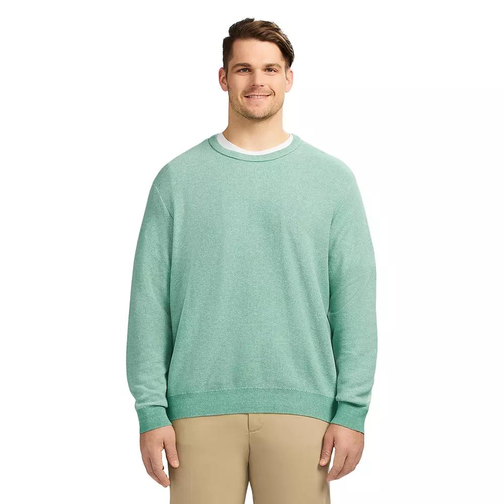 Big & Tall IZOD Honeycomb Crewneck Sweater, Men's,  Product Image