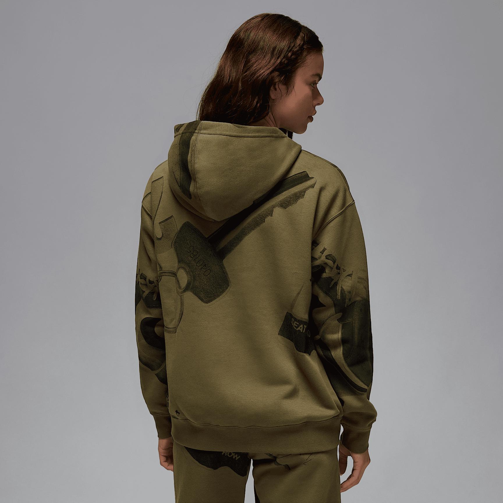 Women's Jordan Brooklyn Fleece Printed Pullover Hoodie Product Image