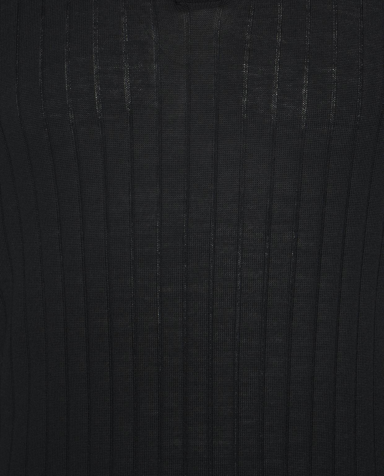 Knit polo shirt Product Image