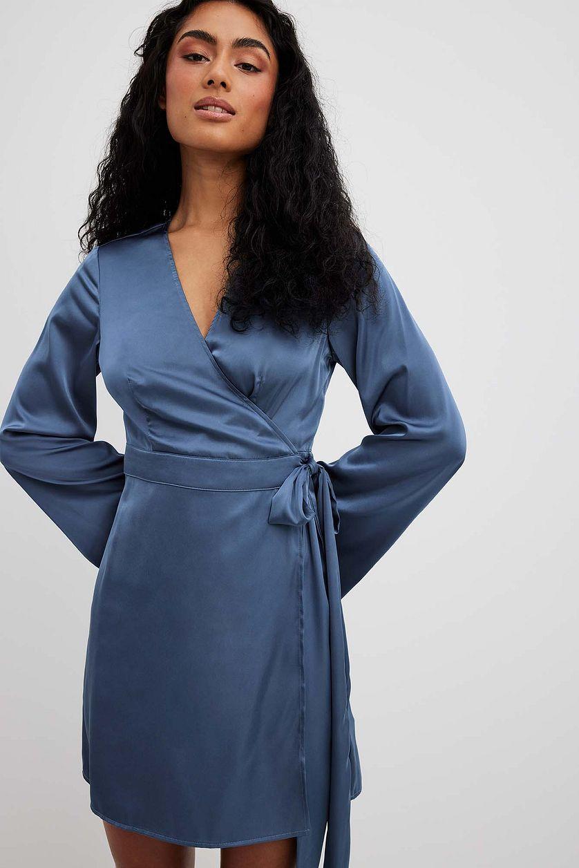 Tie Waist Flowy Mini Dress Product Image