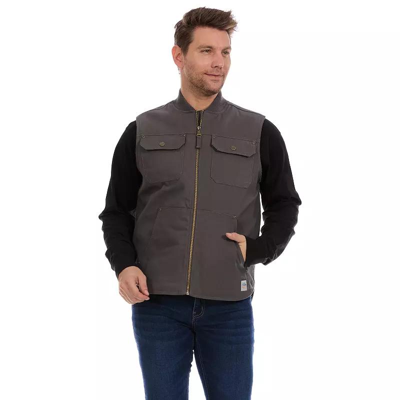 Men's Bass Creek Outfitters® Duck Canvas Vest,  Product Image