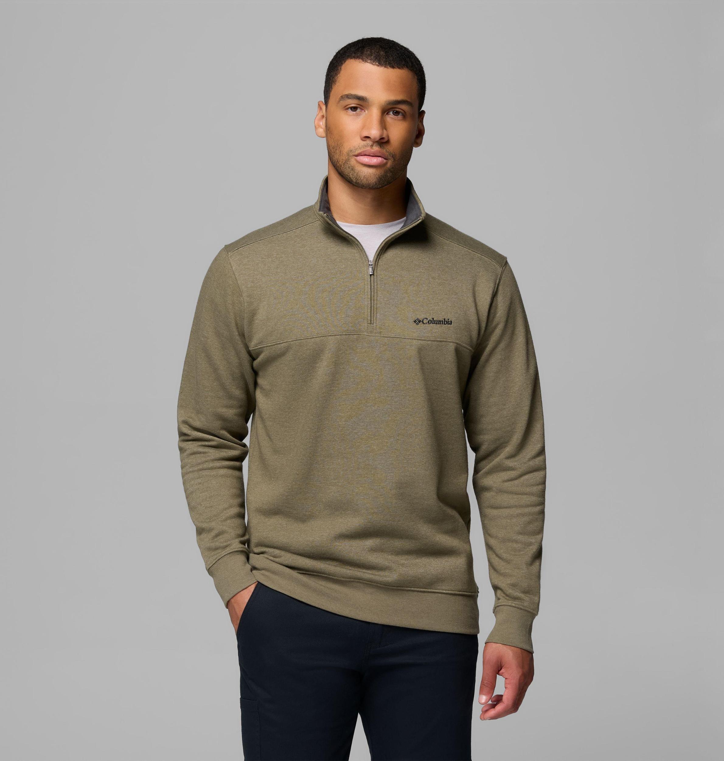 Columbia Mens Hart Mountain II Half Zip Sweatshirt - Tall- Product Image