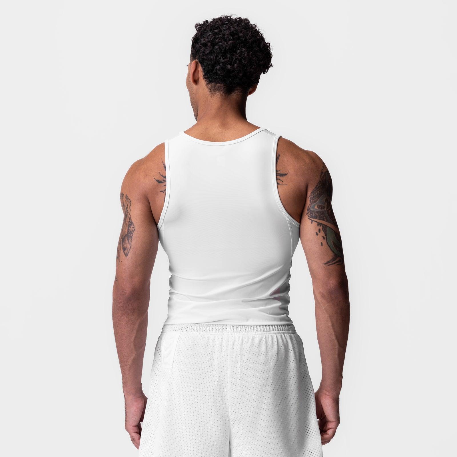 0985. WarpFlexx-Lite® Slim Tank - White Product Image