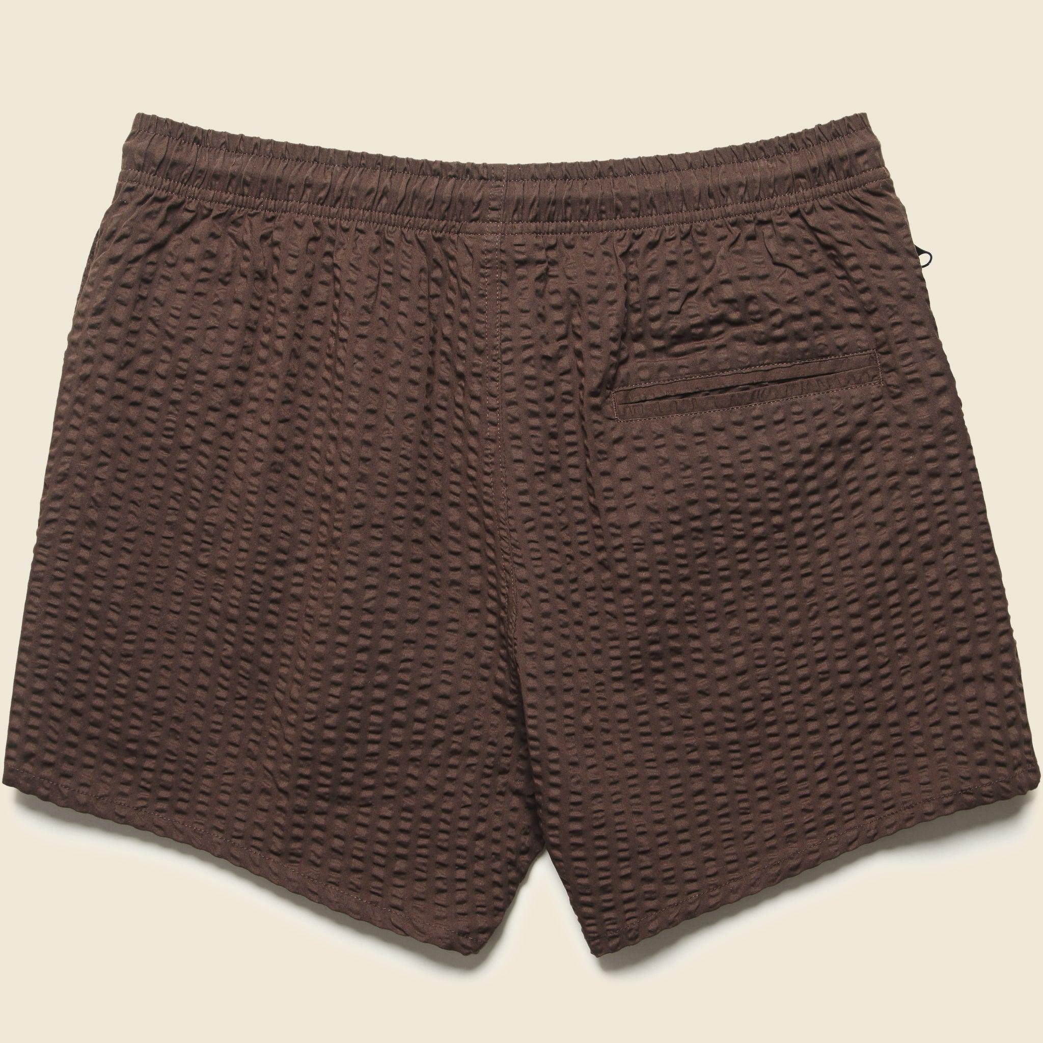 4" Swim Trunks - Espresso Calo Product Image