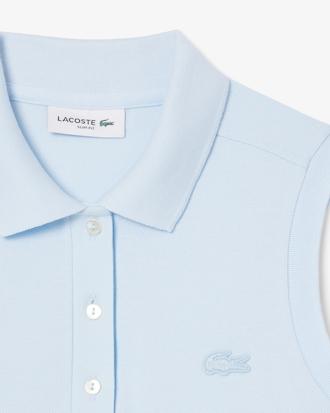 Slim Fit L.12.D Sleeveless Stretch Polo Shirt Product Image