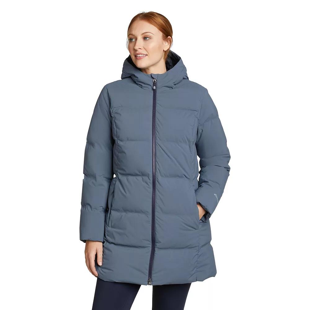 Women's Eddie Bauer Glacier Peak Seamless Parka Jacket, Size: Large, Winter Blue Product Image