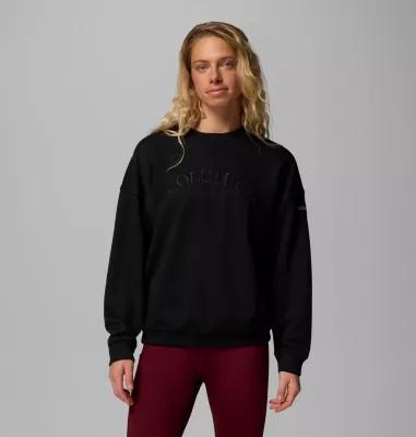 Columbia Womens Bugasweat Graphic Crew- Product Image