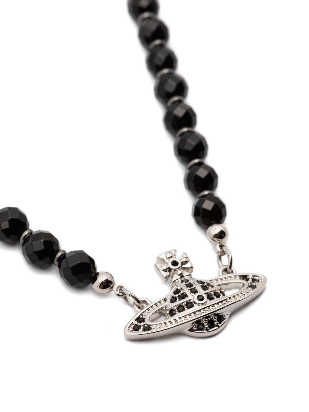 Messaline orb-embellished necklace Product Image