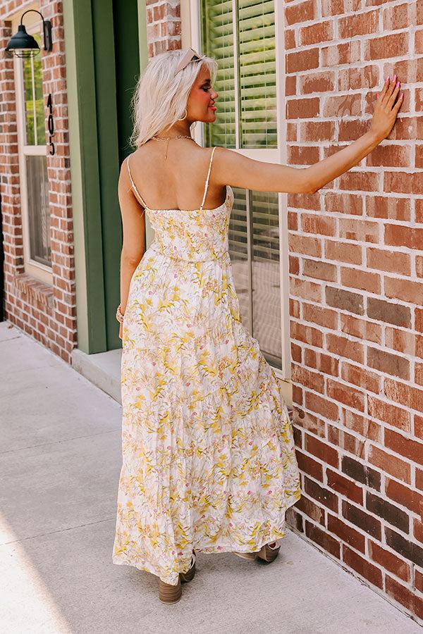 Iced Tea Afternoon Floral Maxi Product Image