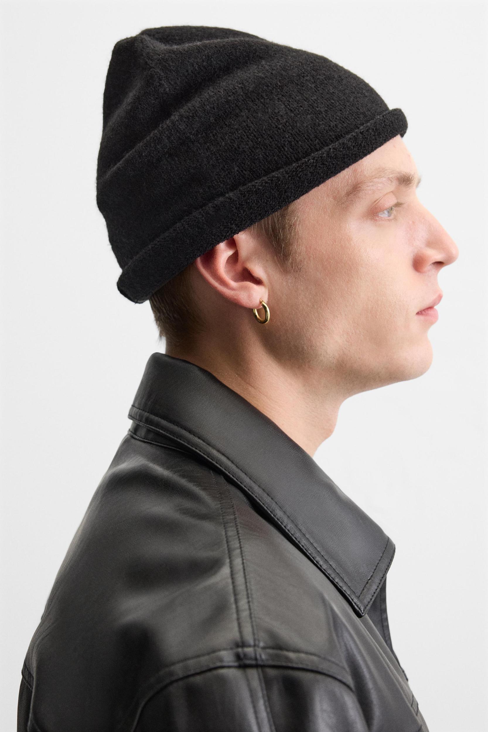 FAUX LEATHER OVERSHIRT Product Image