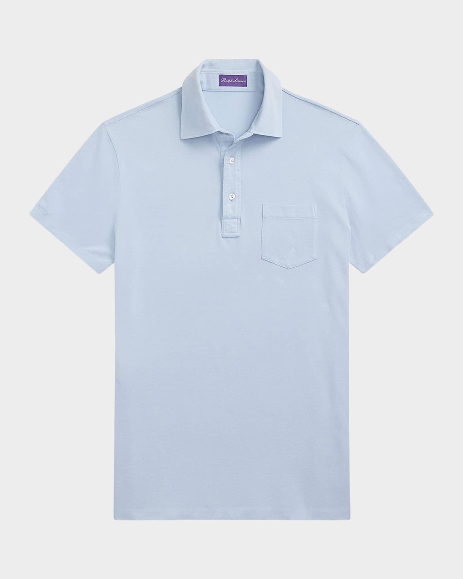 Men's Custom Slim Pique Polo Shirt Product Image