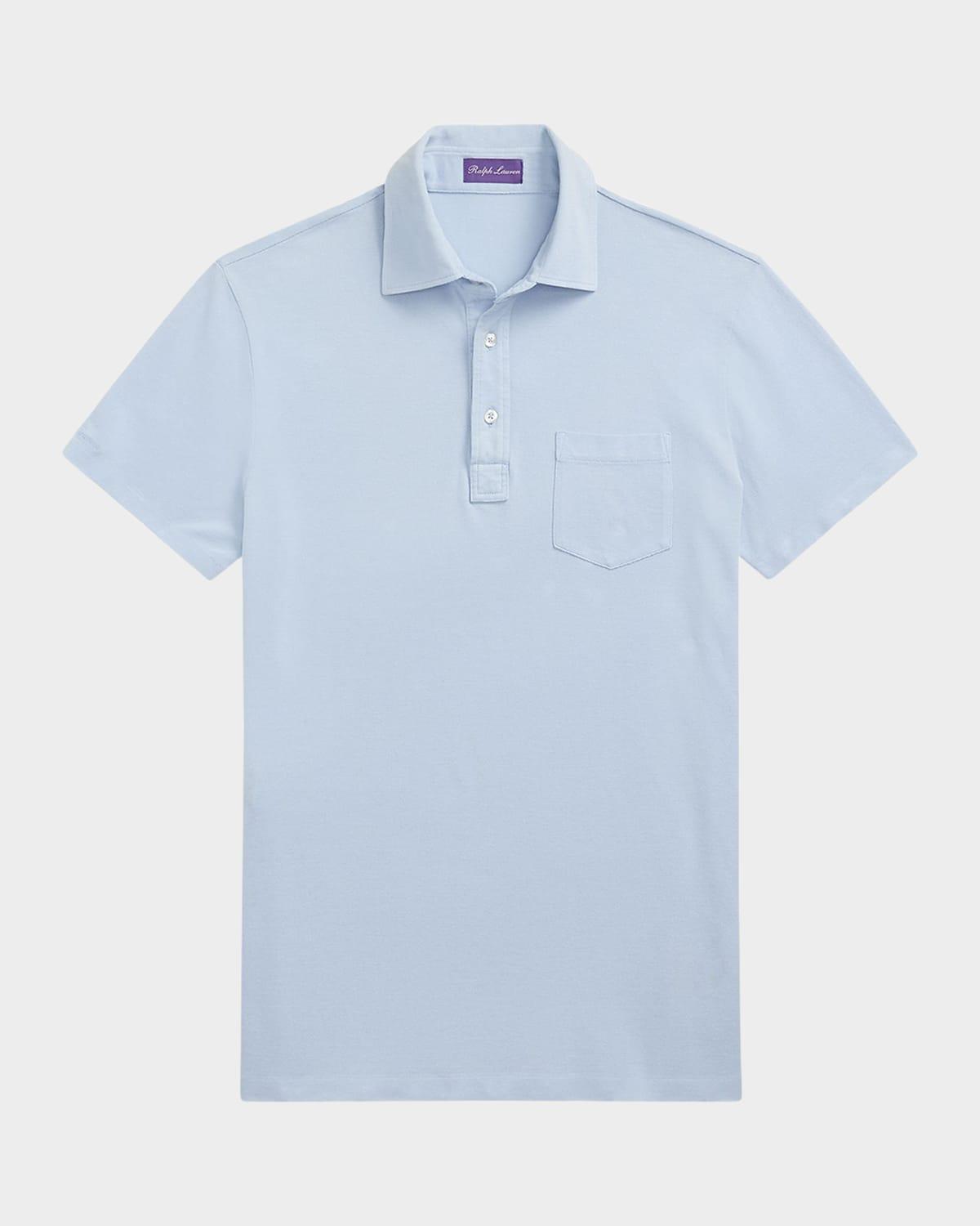 Men's Custom Slim Pique Polo Shirt Product Image