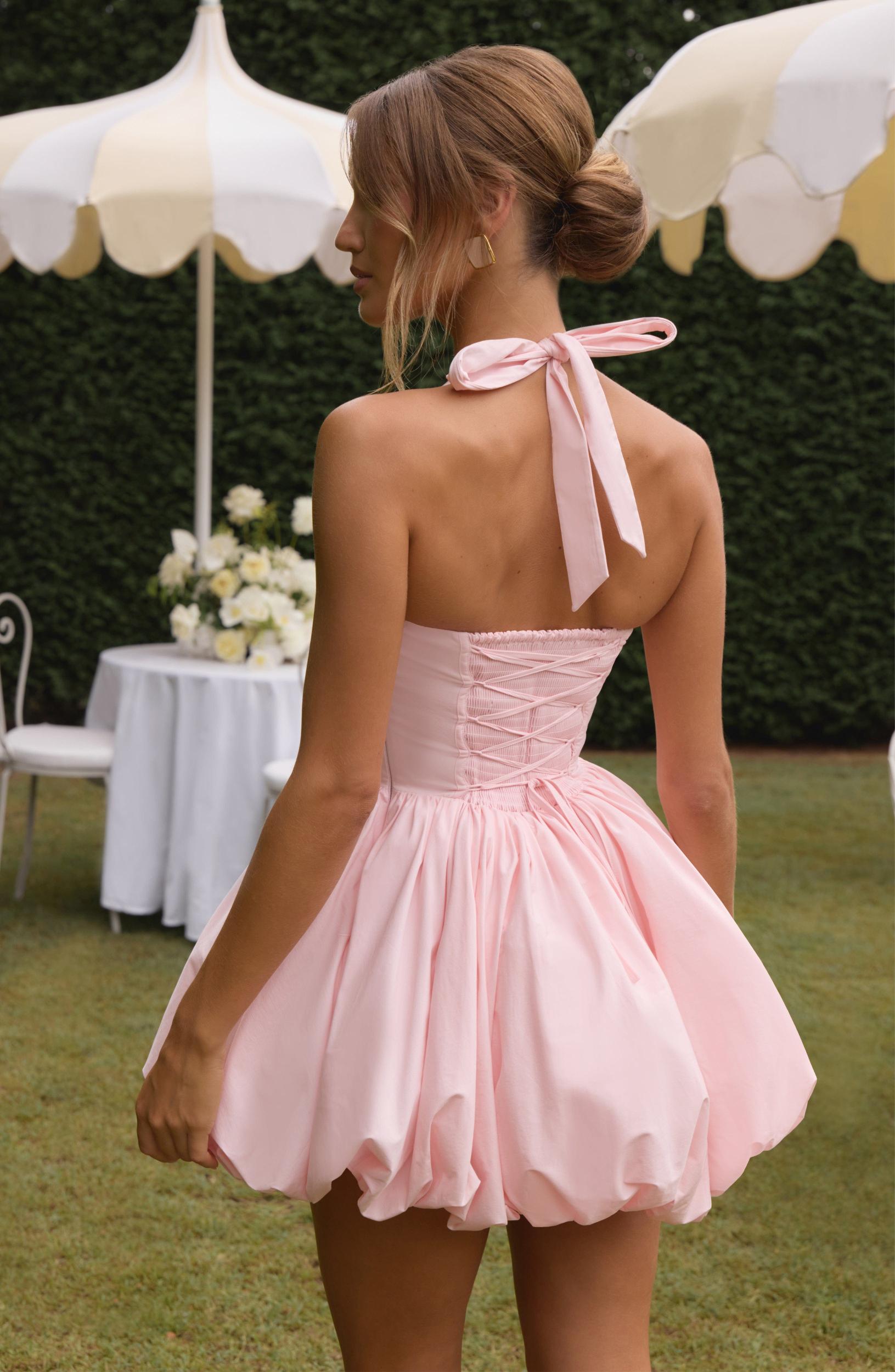 Maricia Mini Dress - Blush Product Image