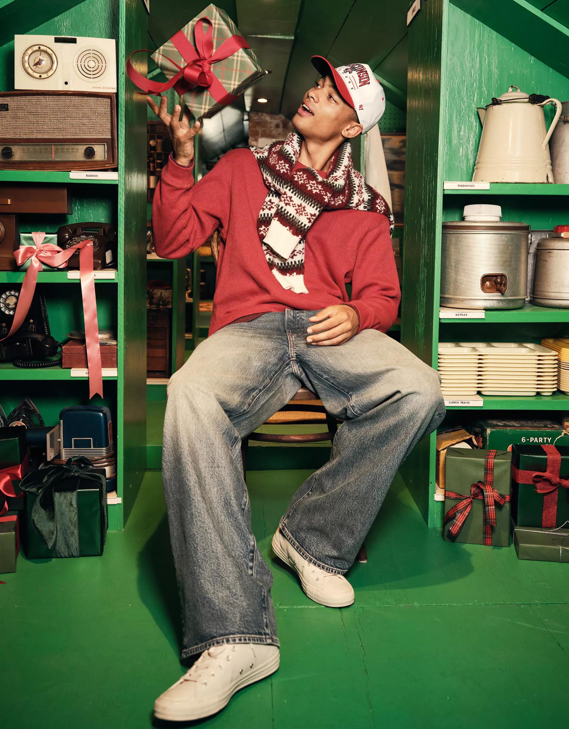 AE EasyFlex Ultra Baggy Jean Men's Product Image