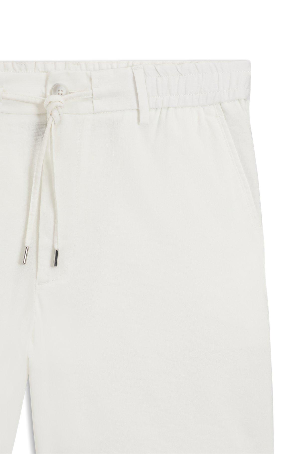 Linen-blend shorts in a modern fit Product Image