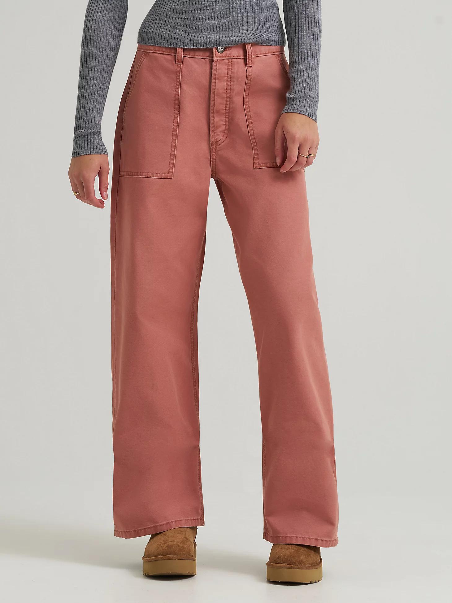 Women's Patch Pocket Slouch Pant | Women's Pants | Lee® Product Image