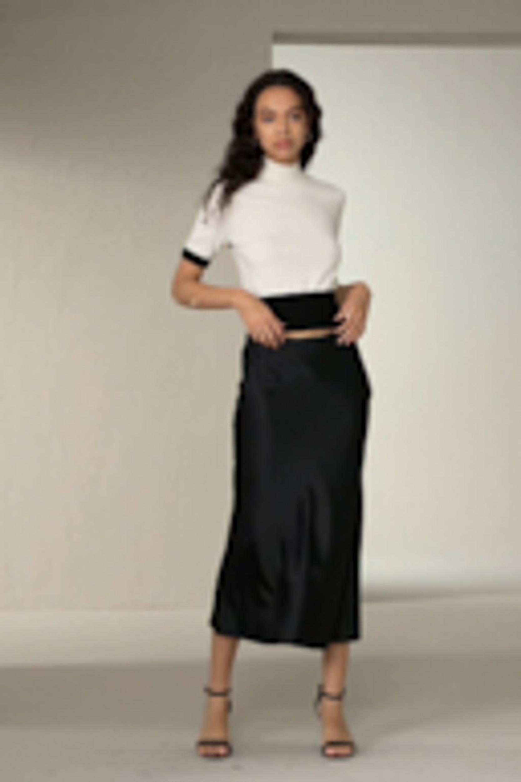 Gemini Mock Neck Cashmere Shirt Product Image