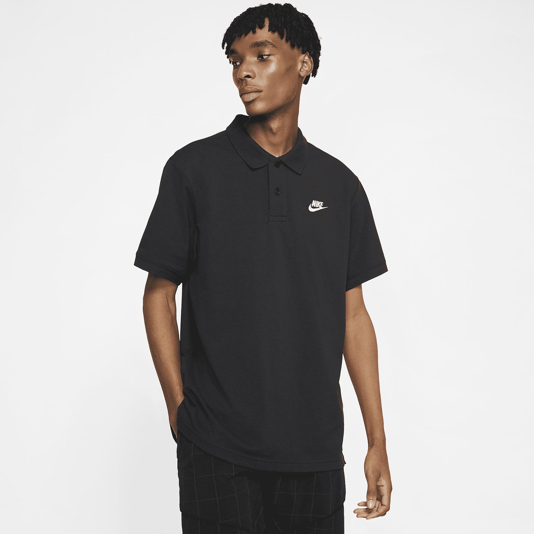Mens Nike Sportswear Polo | CJ4456-010 Product Image