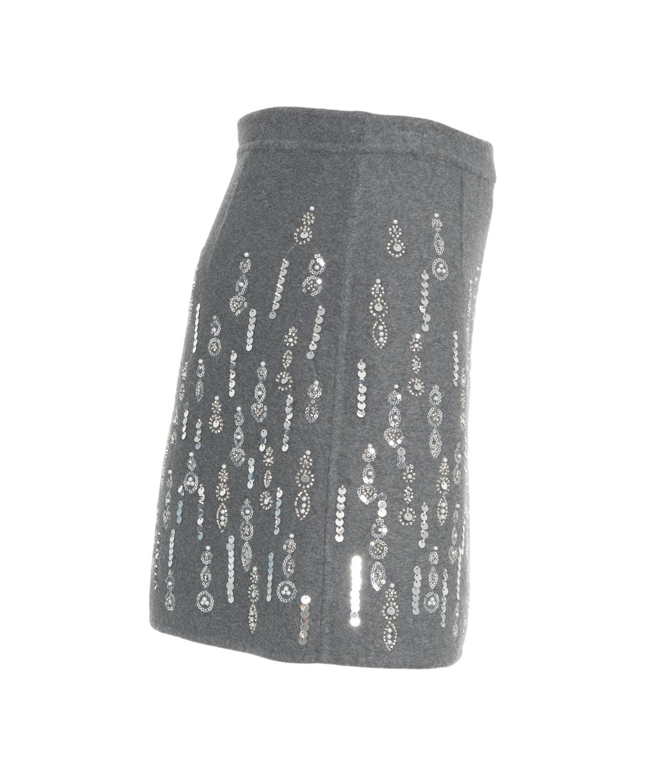Miniskirt with sequins Product Image