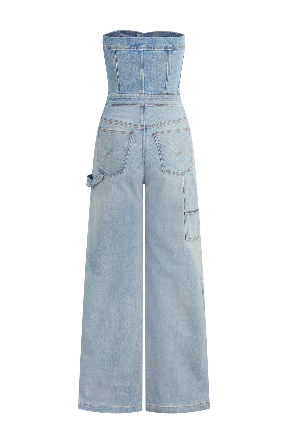 Strapless Wide Leg Jumpsuit Female Product Image