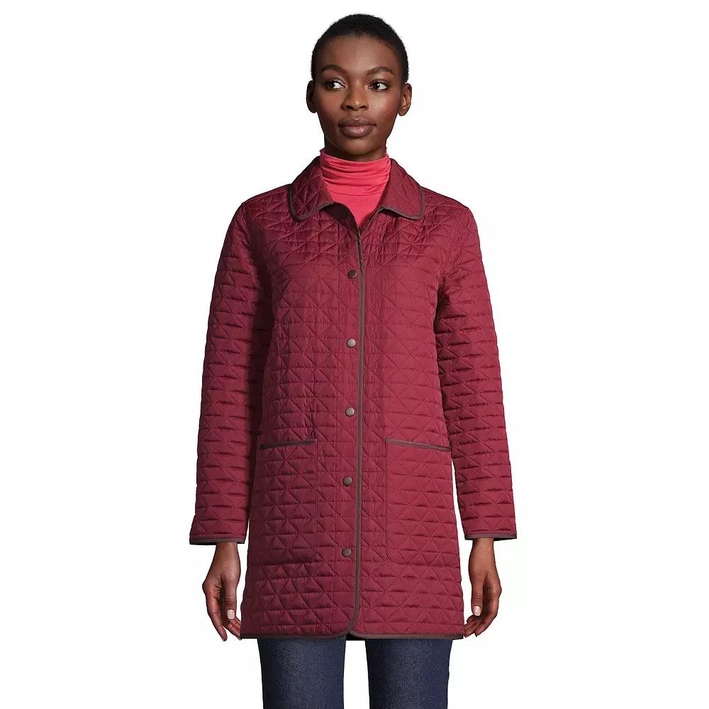 Women's Lands' End Insulated Primaloft Reversible Coat,  Product Image