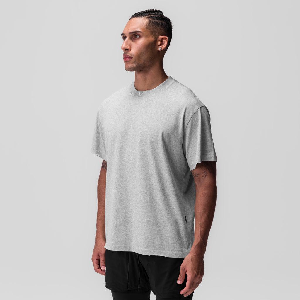 0797. Tech Essential™ Relaxed Tee - Heather Grey Product Image