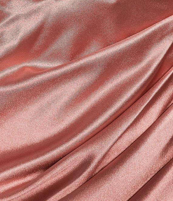 GB Social Satin Strapless Corset Bodice Mini Dress Product Image