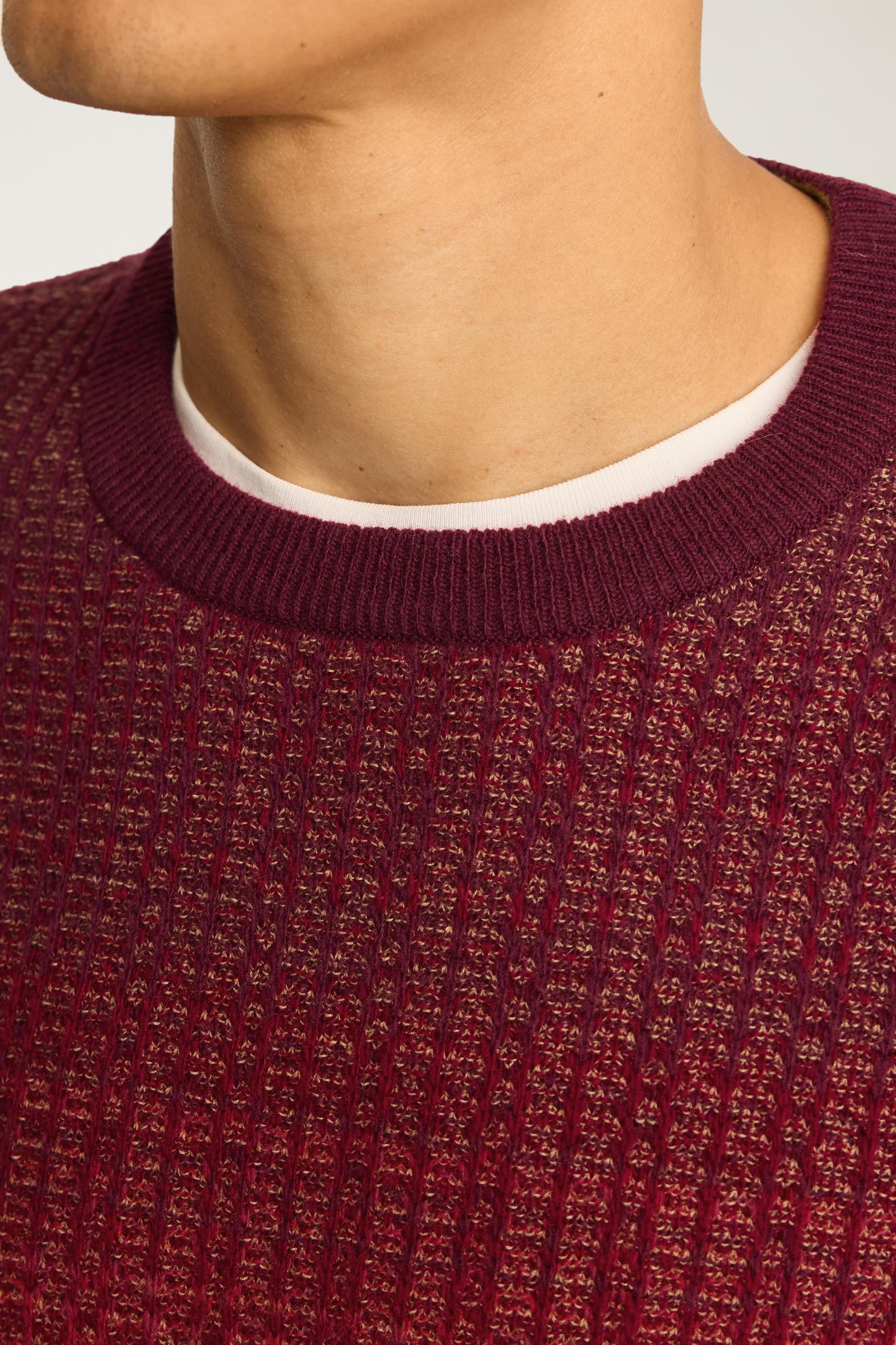 Ombre Crew Neck Sweater Product Image