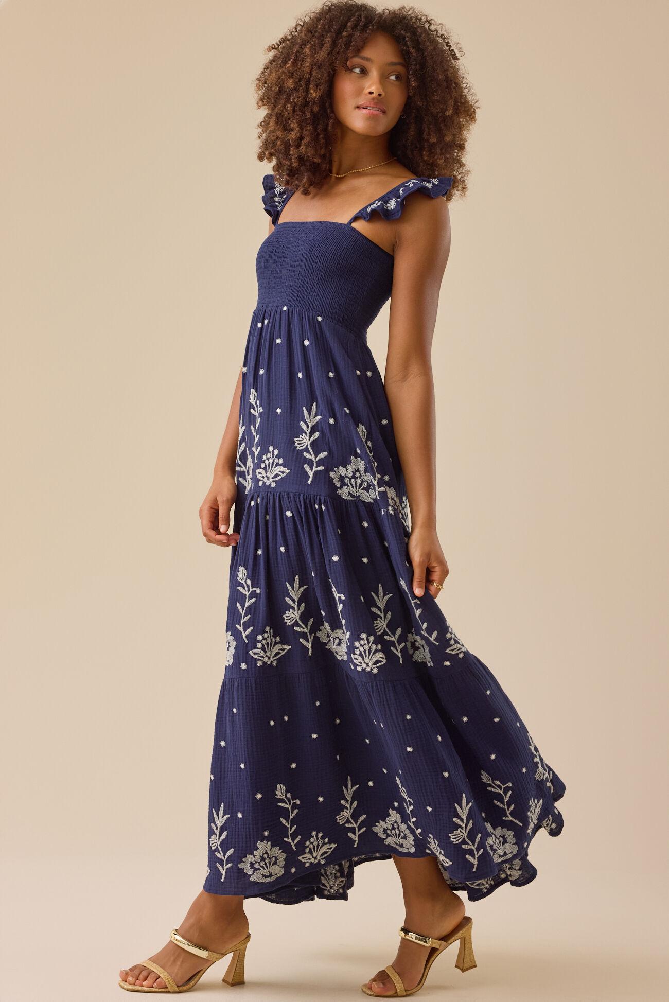 Jen Floral Maxi Dress Product Image
