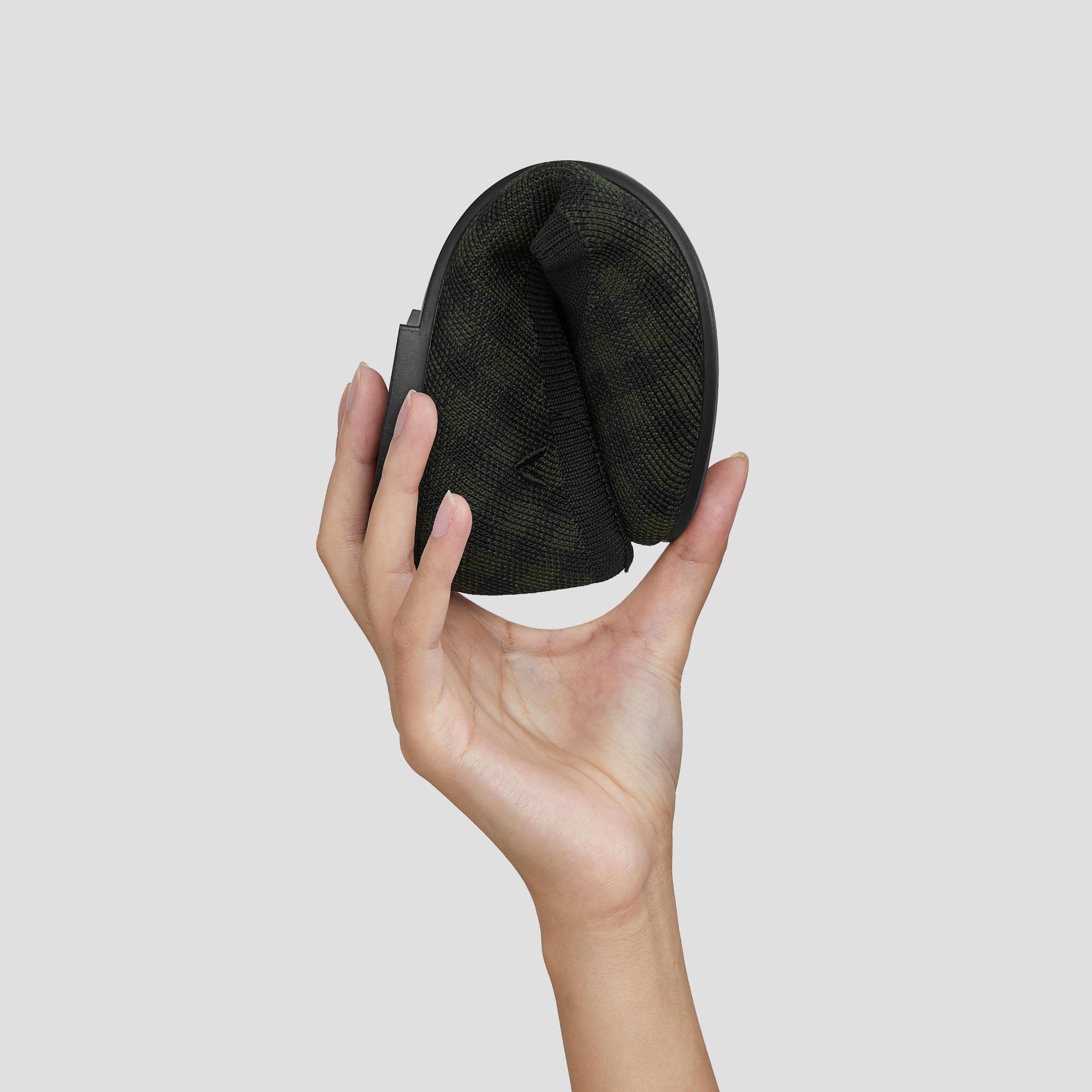 Water-Repellent Round-Toe Walking Flats (Claire Walker) Product Image