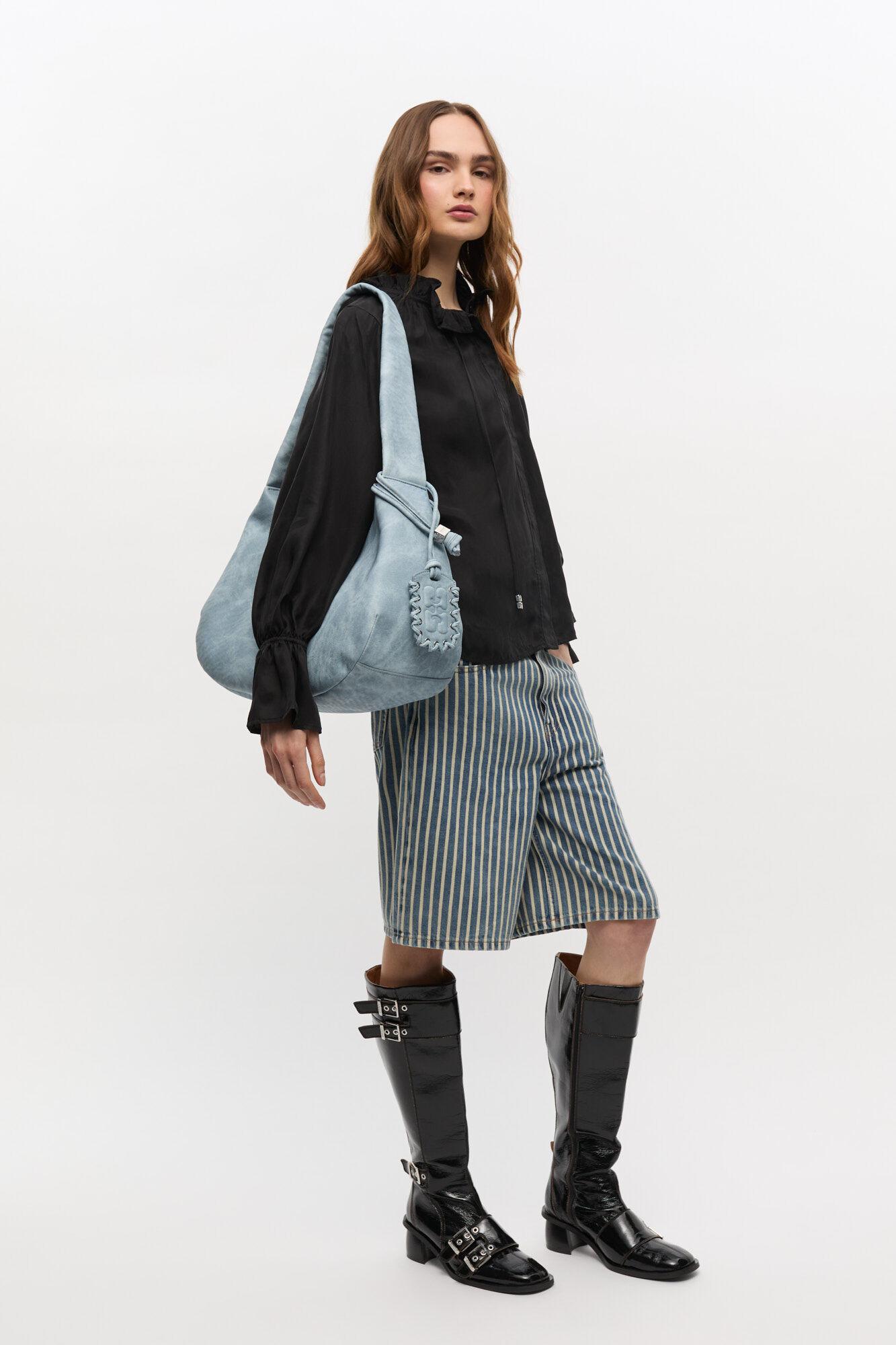 Bleached Medium Hobo Bag Product Image