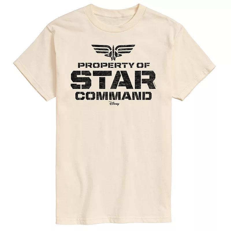 Disney / Pixar's Lightyear Men's Property Star Command Graphic Tee,  Product Image