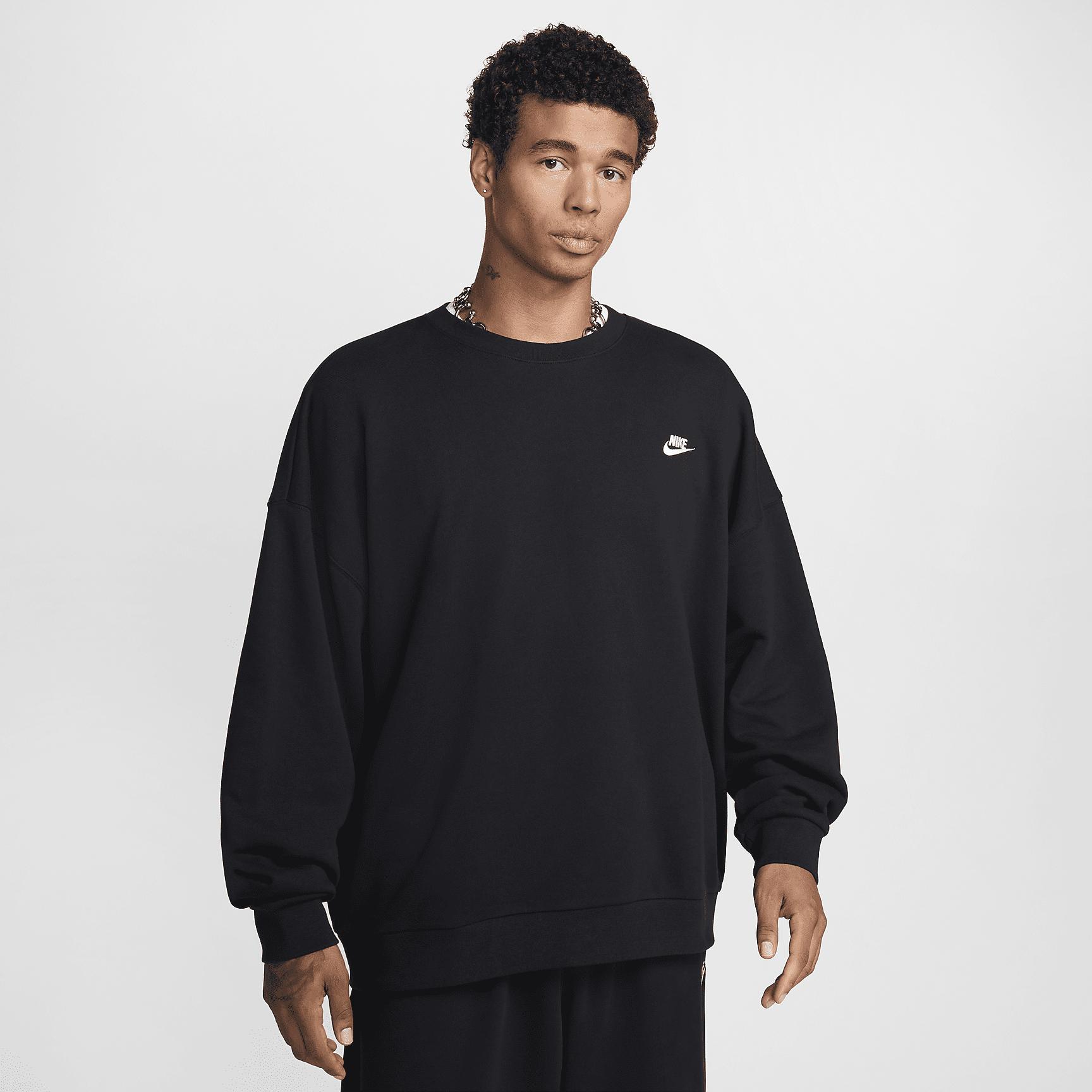 Nike Men's Club Fleece Oversized French Terry Crew Product Image