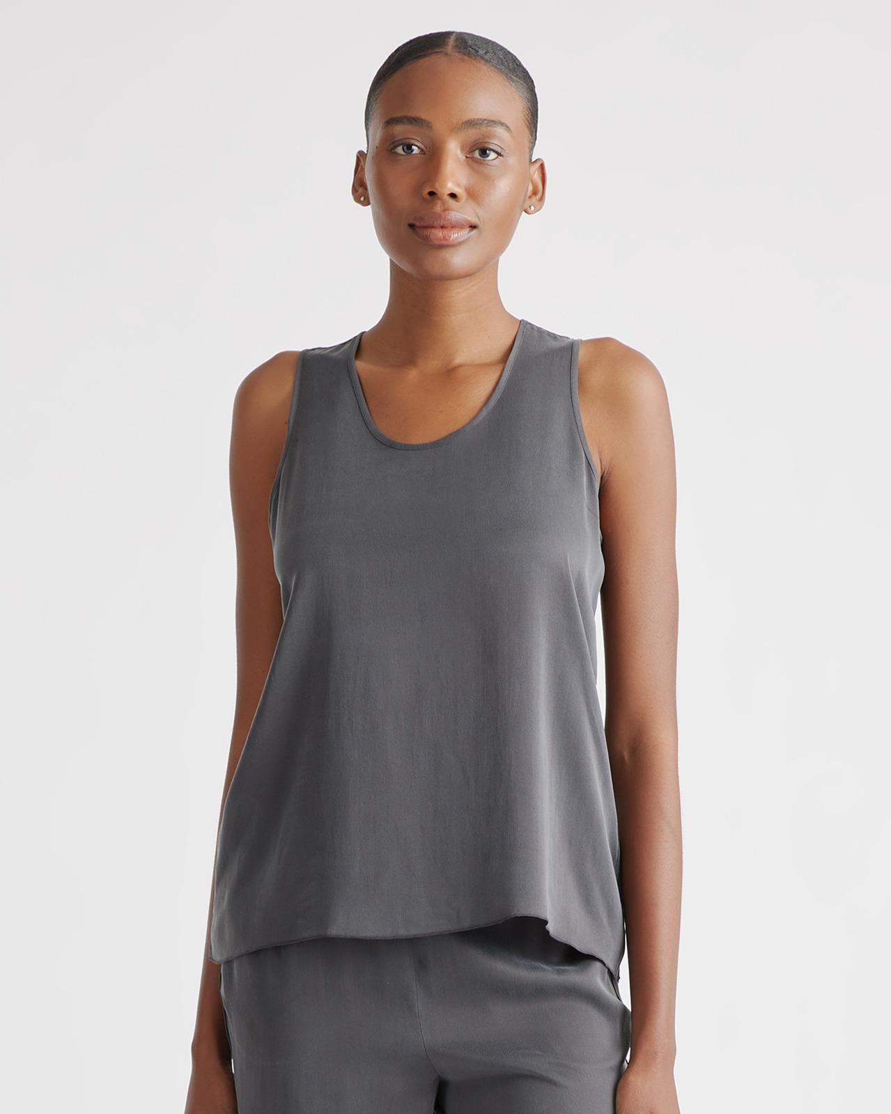 Quince | Women's Pajama Tank Top Silk Product Image