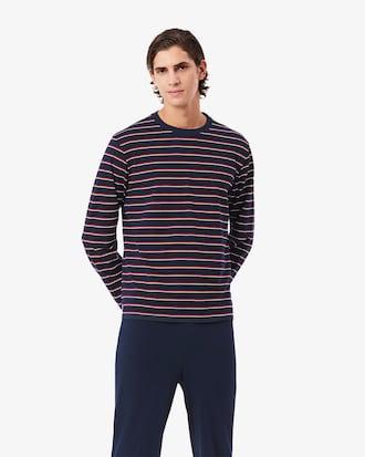 Striped Cotton Pyjama Set Product Image