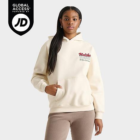 Womens Unlike Humans Cherry Oversized Pullover Hoodie Product Image