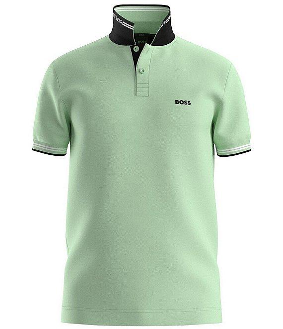 Hugo Boss BOSS Slim Fit Stretch Paul Short Sleeve Polo Shirt Product Image