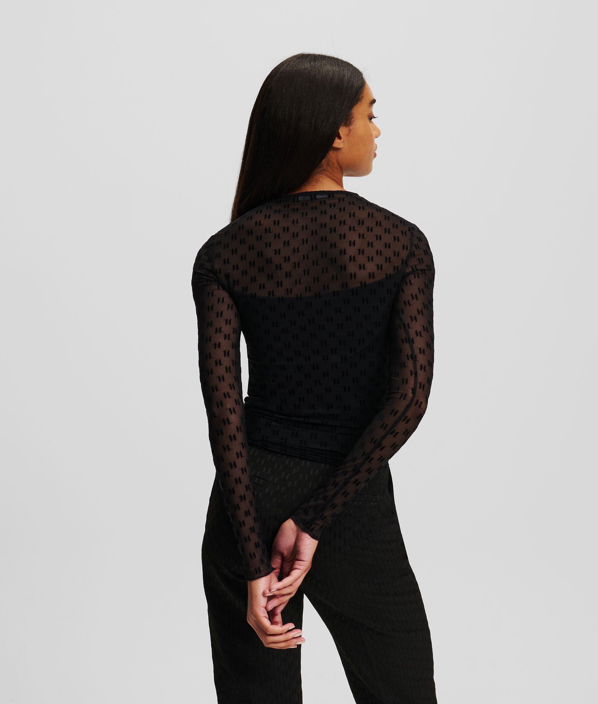 MONOGRAM MESH TOP Product Image